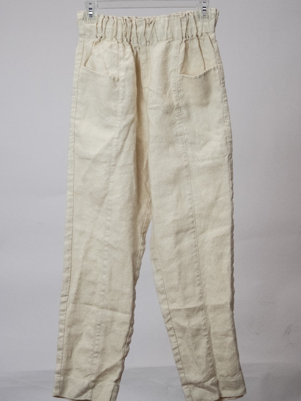 OZMA Heavy Laundered Linen Ceramic Utility Pant